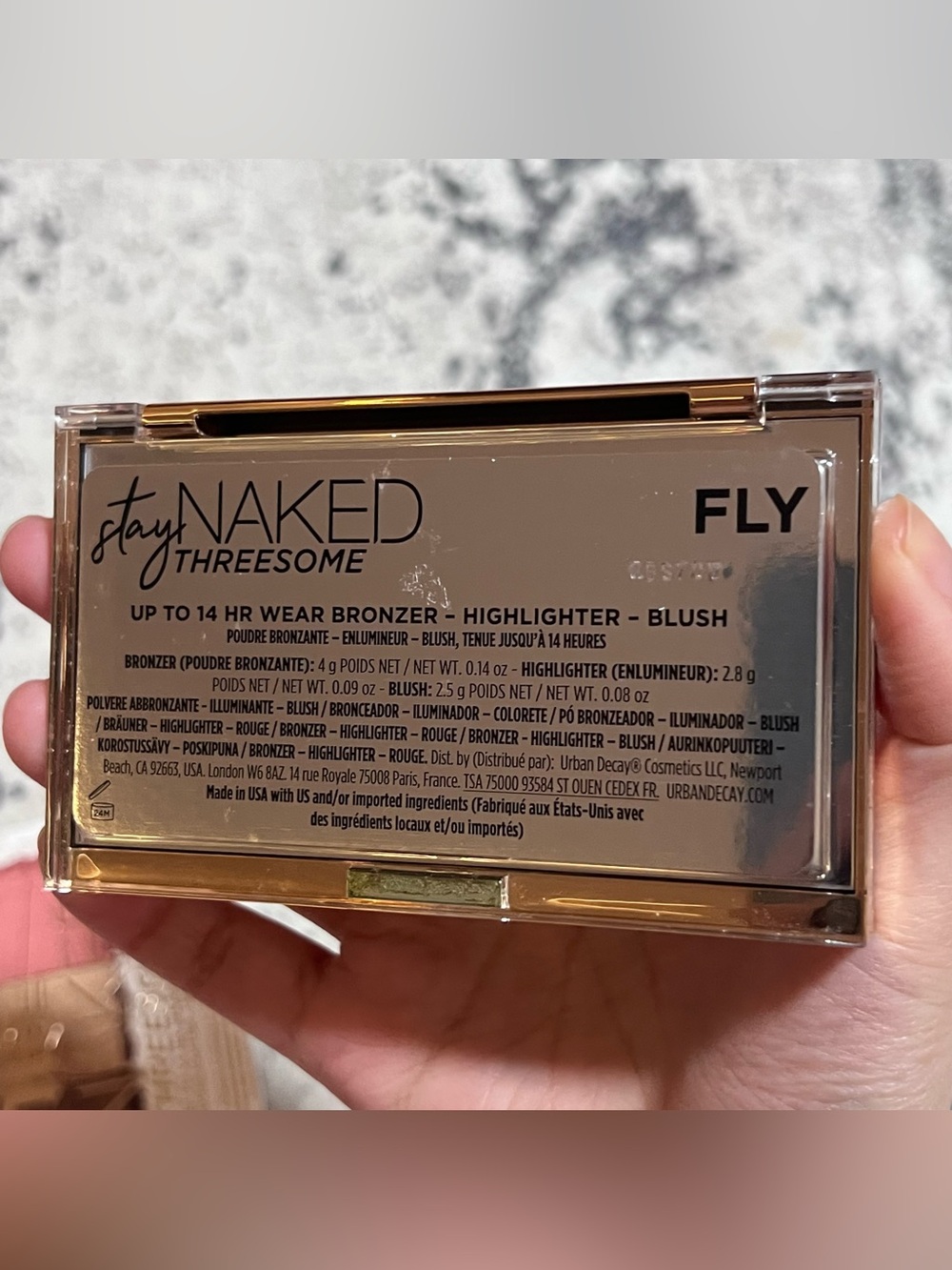 URBAN DECAY Stay Naked Threesome Blush Bronzer & Highlighter FLY - Picture 9 of 12